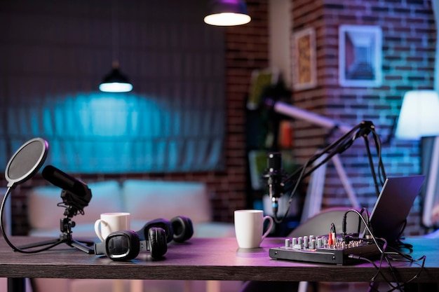 A Podcast Studio