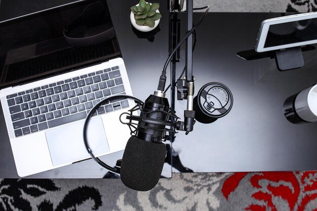 Home podcast studio