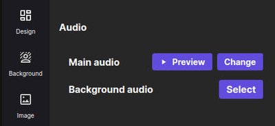 SoundMadeSeen&#x27;s audio tool with no background audio selected